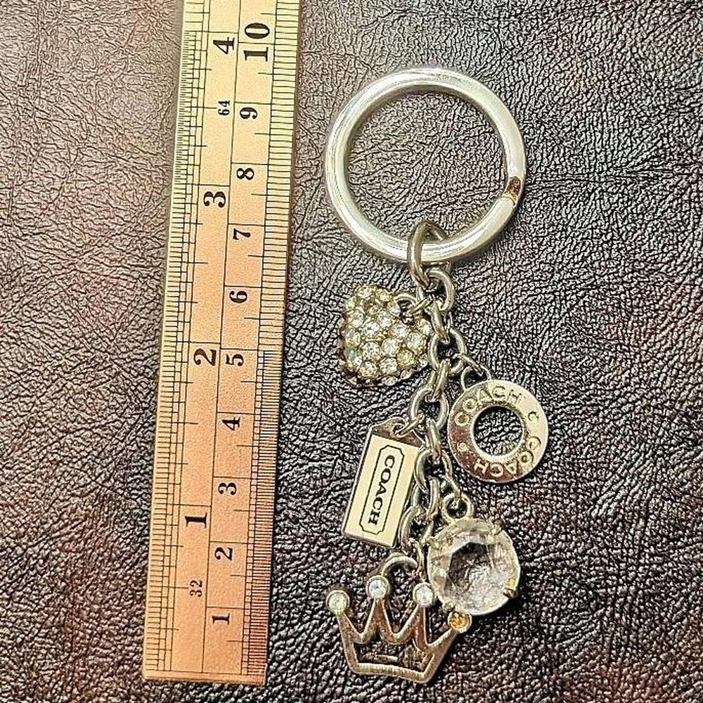 Vintage Y2K Coach Silver Keychain - Picture 9 of 9